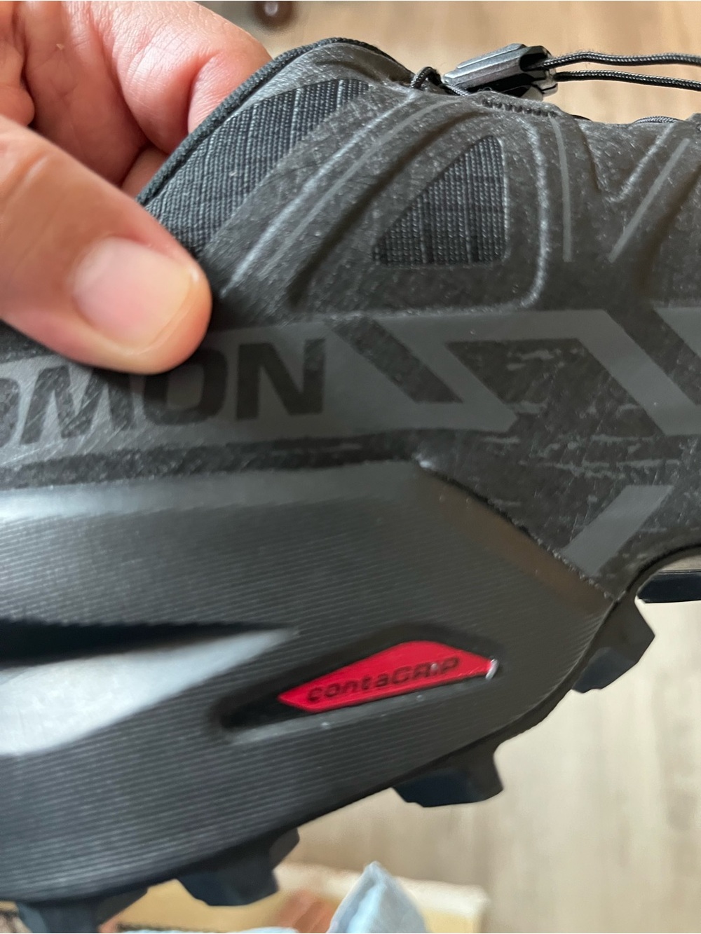 Salomon Men’s Black Trail Running Shoes - Picture 7 of 9